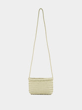 Dragon Diffusion Pearl Minsu Woven Leather Crossbody Bag