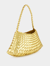 Dragon Diffusion Rosanna Gold Woven Leather Bag