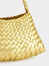 Dragon Diffusion Rosanna Gold Woven Leather Bag