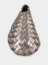Dragon Diffusion Comporta Covert Foil Leather Clutch