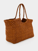 Dragon Diffusion Nantucket Cactus Tan Woven Tote
