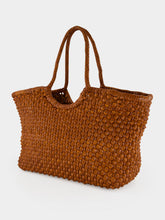 Dragon Diffusion Nantucket Cactus Tan Woven Tote