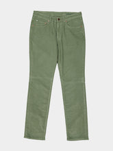 Boglioli Green Straight-Leg Corduroy Jeans