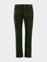 Boglioli Green Regular Fit Corduroy Trousers