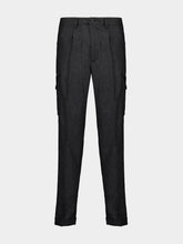 Boglioli Classic Fit Virgin Wool Cargo Trousers