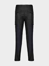 Boglioli Classic Fit Virgin Wool Cargo Trousers