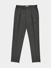 Boglioli Grey Straight-Fit Tailored Trousers
