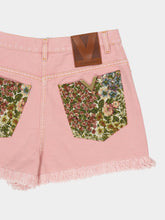 Valentino Garavani Old Rose Casual Fit Denim Shorts