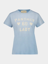 Valentino Garavani Azure Panther Lady Cotton T-Shirt