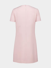 Valentino Garavani Rose Mini Dress in Virgin Wool