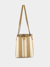 Fendi Reversible Pequin and Beige FF Small Shopper
