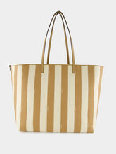 Fendi Reversible Pequin and Beige FF Large Shopper