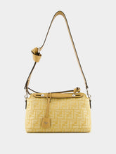 Fendi Beige Jacquard By The Way Soft Bag