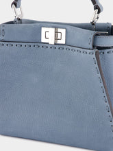 Fendi Mercury Blue Peekaboo Mini Selleria Bag