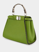 Fendi Green Peekaboo Mini Leather Bag