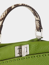 Fendi Green Peekaboo Mini Leather Bag
