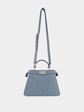 Fendi Mercury Blue Peekaboo ISeeU Small Bag