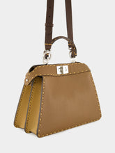 Fendi Brown Peekaboo ISeeU Small Selleria Bag