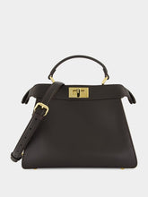 Fendi Dark Brown Peekaboo ISeeU Small Bag