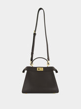 Fendi Dark Brown Peekaboo ISeeU Small Bag