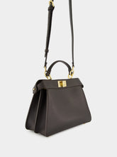 Fendi Dark Brown Peekaboo ISeeU Small Bag
