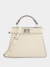 Fendi Peekaboo ISeeU Petite Camellia Selleria Bag