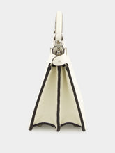 Fendi Peekaboo ISeeU Petite White Selleria Bag