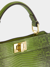Fendi Green Peekaboo ISeeU Petite Bag