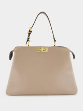 Fendi Dove Grey Peekaboo Soft Large Bag