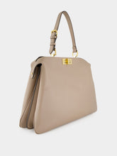Fendi Dove Grey Peekaboo Soft Large Bag