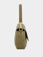 Fendi Green Baguette Nappa Leather Bag
