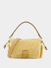 Beige Mamma Baguette Medium Bag