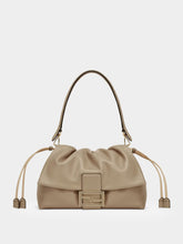 Fendi Dove Grey Mamma Baguette Large Bag