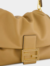 Fendi Cappuccino Mamma Baguette Large Bag