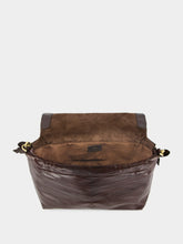 Fendi Large Brown Hagfish Leather Mamma Baguette