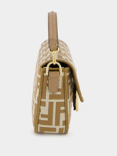 Fendi Beige FF jacquard Mini Baguette