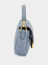 Fendi Mercury Blue Mini Baguette Bag