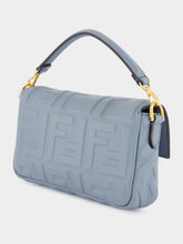 Fendi Mercury Blue Mini Baguette Bag