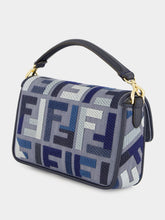 Fendi Blue Baguette Mini Bag