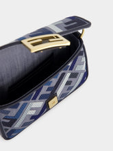 Fendi Blue Baguette Mini Bag