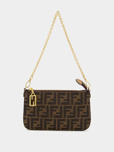 Fendi Brown FF Baguette Pouch