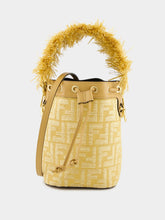 Beige Jacquard Mon Tresor Mini Bag