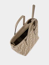 Fendi Roll Mini Dove Grey FF Jacquard Mini Bag