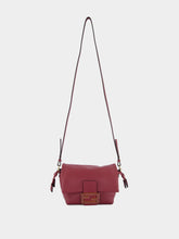 Fendi Burgundy Mamma Baguette Mini Bag