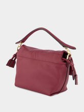 Fendi Burgundy Mamma Baguette Mini Bag