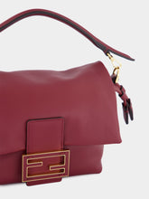 Fendi Burgundy Mamma Baguette Mini Bag