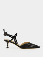Fendi Black Very Colibrì Slingback Pumps