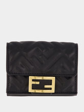 Fendi Black Nappa Leather Wallet