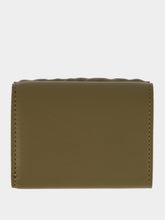 Fendi Olive Green Nappa Leather Baguette Wallet