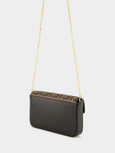 Fendi Brown FF Diamonds Wallet on Chain
